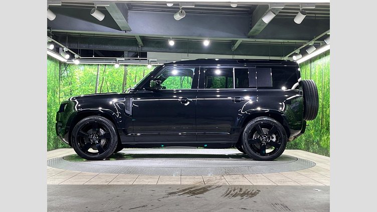 2024 認定中古車 Land Rover Defender 110 サントリーニブラック D350 ディーゼルマイルドハイブリッド X-Dynamic HSE
