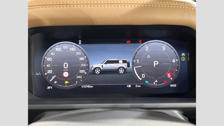 2024 認定中古車 Land Rover Defender 110 サントリーニブラック D350 ディーゼルマイルドハイブリッド X-Dynamic HSE