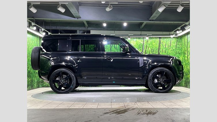 2024 認定中古車 Land Rover Defender 110 サントリーニブラック D350 ディーゼルマイルドハイブリッド X-Dynamic HSE