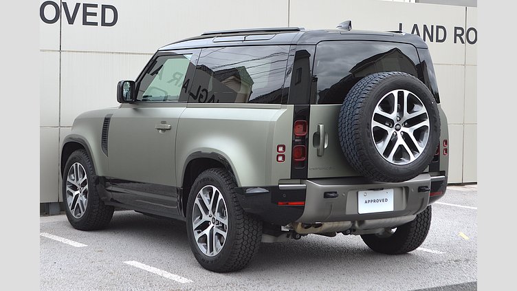 2025 認定中古車 Land Rover Defender 90 パンゲアグリーン D350 ディーゼルマイルドハイブリッド X-Dynamic HSE