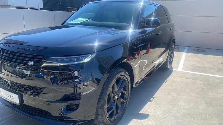 2023 Approved Land Rover Range Rover Sport Santorini Black 3.0 litre i6D​ RR Sport 3.0D 300PS AWD Auto Dynamic SE