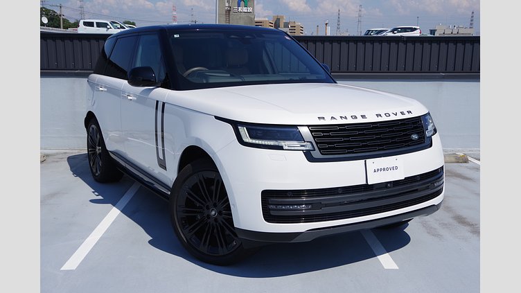 2024 認定中古車 Land Rover Range Rover オストゥーニパールホワイト（お取り扱いの有無については正規ディーラーにお問い合わせください） D350 AWD MHEV（AT） スタンダードホイールベース Autobiography