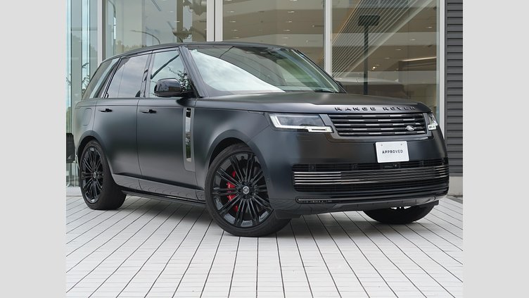 2023 認定中古車 Land Rover Range Rover リグリアンブラック - サテンフィニッシュ 615 AWD（AT） スタンダードホイールベース SV