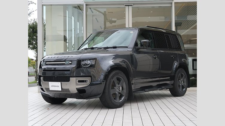 2025 認定中古車 Land Rover Defender 110 カルパチアングレイ D350 ディーゼルマイルドハイブリッド X-Dynamic HSE