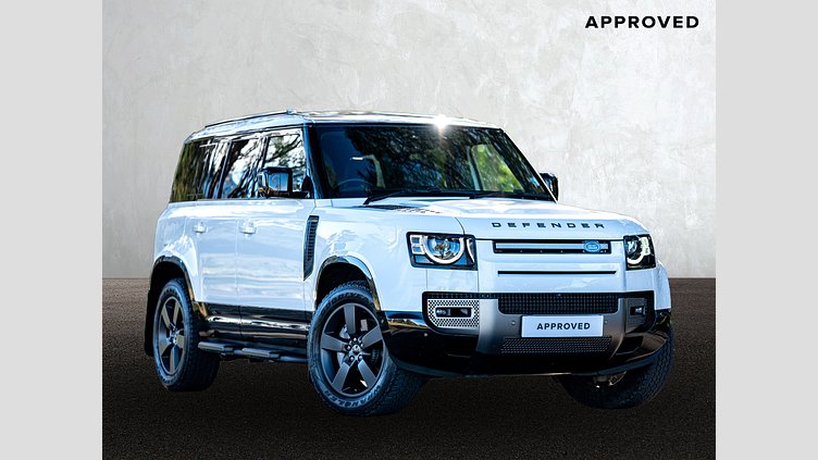 2025 Approved Land Rover Defender 110 Fuji White 4x4 AWD D350 HSE X-Dynamic