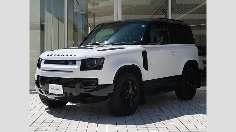 2024 認定中古車 Land Rover Defender 110 Fuji White 3.0 litre i6D​ ９０Ｘ Ｄ３００ エアサスペンション装着車