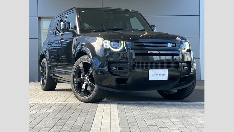 2023 認定中古車 Land Rover Defender 110 サントリーニブラック P525 AWD (AT) V8