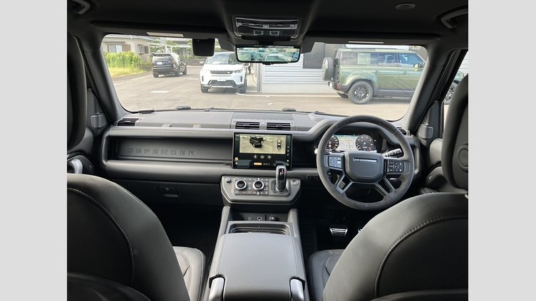 2023 認定中古車 Land Rover Defender 110 サントリーニブラック P525 AWD (AT) V8