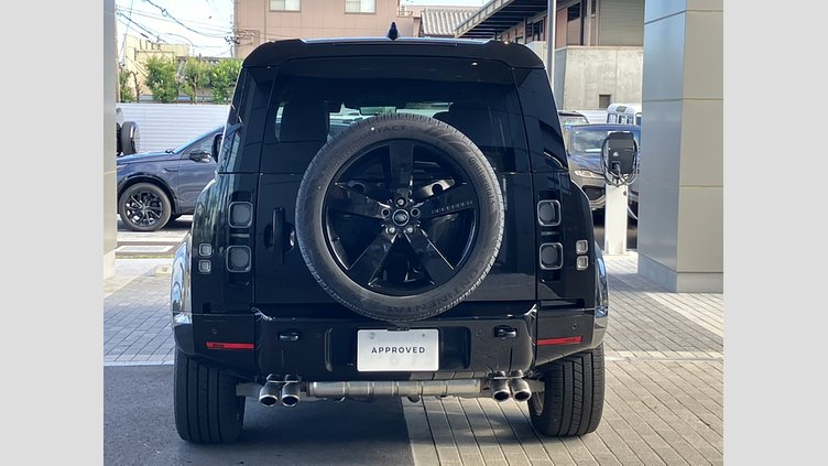 2023 認定中古車 Land Rover Defender 110 サントリーニブラック P525 AWD (AT) V8