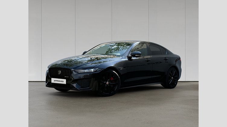 2023 Approved Jaguar XE Santorini Black 2.0 litre i4D​ 2.0 D AWD 204KM R-DYNAMIC BLACK