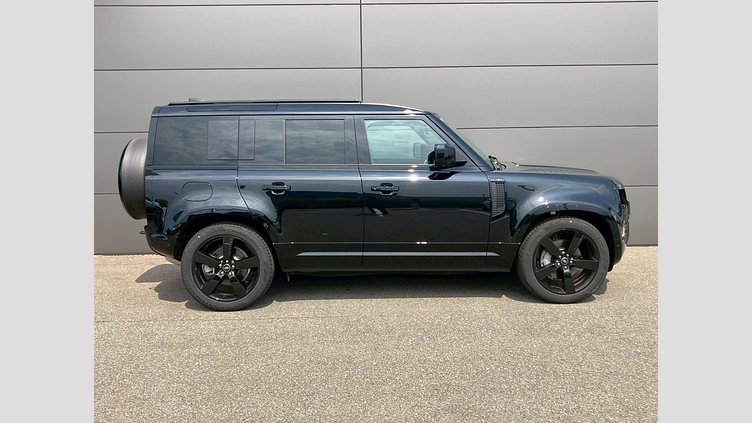 2025 認定中古車 Land Rover Defender 110 サントリーニブラック D350 ディーゼルマイルドハイブリッド X-Dynamic HSE