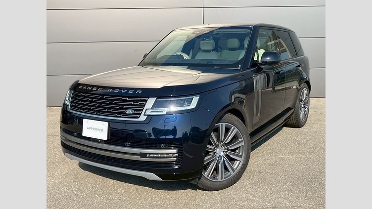 2025 認定中古車 Land Rover Range Rover コンステレーションブルー - グロスフィニッシュ D350 AWD MHEV（AT） スタンダードホイールベース SE