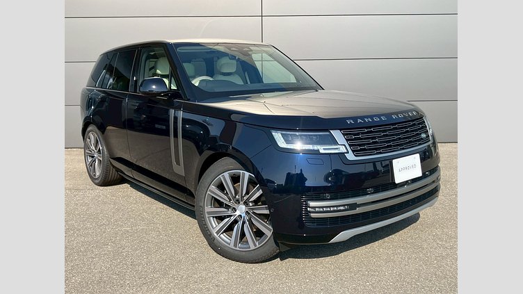 2025 認定中古車 Land Rover Range Rover コンステレーションブルー - グロスフィニッシュ D350 AWD MHEV（AT） スタンダードホイールベース SE