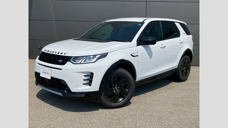 2025 認定中古車 Land Rover Discovery Sport フジホワイト D200マイルドハイブリッド（ディーゼル） 標準ホイール Dynamic S