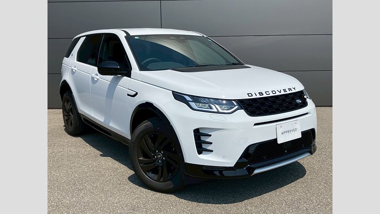 2025 認定中古車 Land Rover Discovery Sport フジホワイト D200マイルドハイブリッド（ディーゼル） 標準ホイール Dynamic S