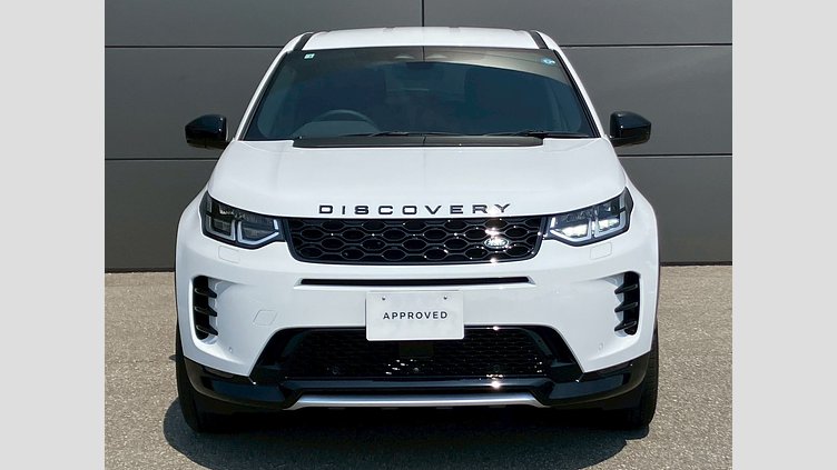 2025 認定中古車 Land Rover Discovery Sport フジホワイト D200マイルドハイブリッド（ディーゼル） 標準ホイール Dynamic S