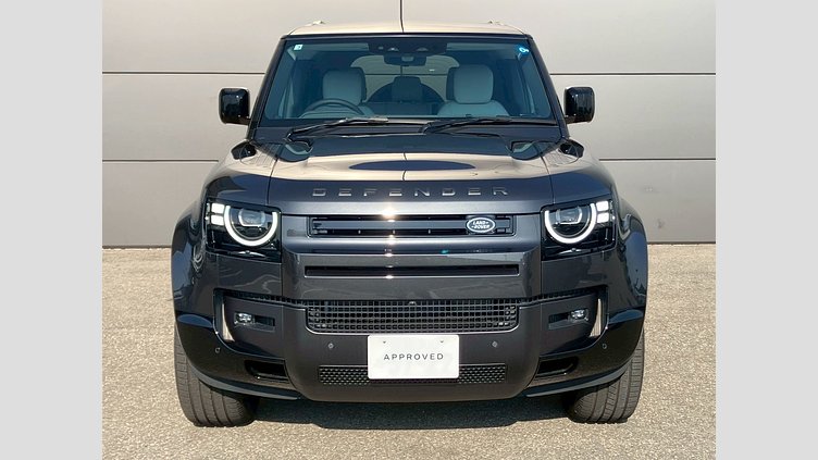2025 認定中古車 Land Rover Defender 110 カルパチアングレイ D350 ディーゼルマイルドハイブリッド X-Dynamic HSE