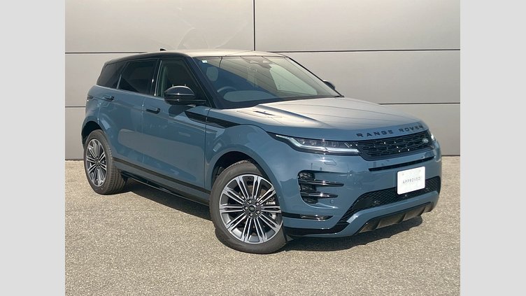 2024 認定中古車 Land Rover Range Rover Evoque トライベッカブルー P250（ガソリン） スタンダードホイールベース DYNAMIC HSE