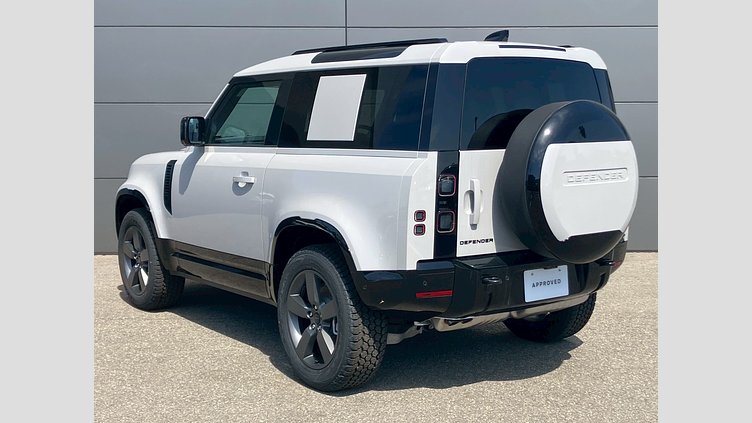 2025 認定中古車 Land Rover Defender 90 ボラスコグレイ D350 ディーゼルマイルドハイブリッド X-Dynamic HSE