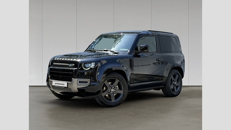 2025 Approved Land Rover Defender 90 Santorini Black D250 Diesel MHEV Hard Top Hard Top X-Dynamic SE