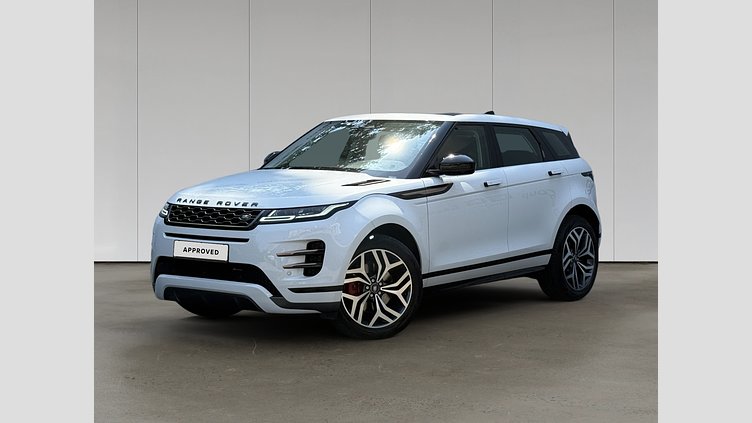 2023 Approved Land Rover Range Rover Evoque Fuji White P200 AWD AUTOMATIC MHEV R-DYNAMIC HSE
