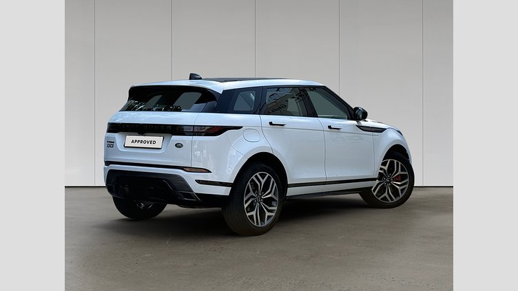 2023 Approved Land Rover Range Rover Evoque Fuji White P200 AWD AUTOMATIC MHEV R-DYNAMIC HSE