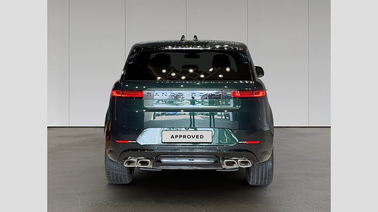 2024 Approved Land Rover Range Rover Sport British Racing Green in Gloss Finish 4.4 litre V8P​ AWD Autobiography