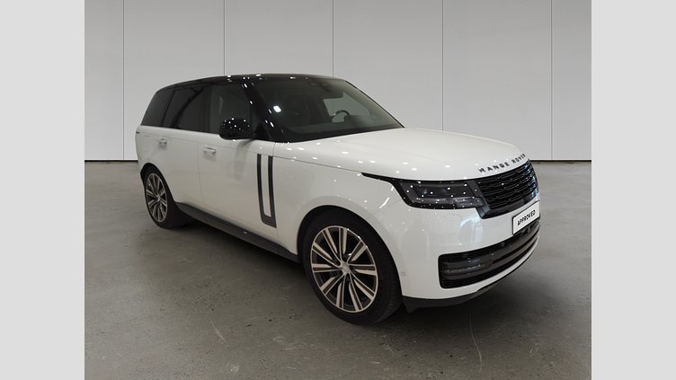 2023 Approved Land Rover Range Rover Fuji White P550e AWD AUTO PHEV STANDARD HJULBAS AUTOBIOGRAPHY