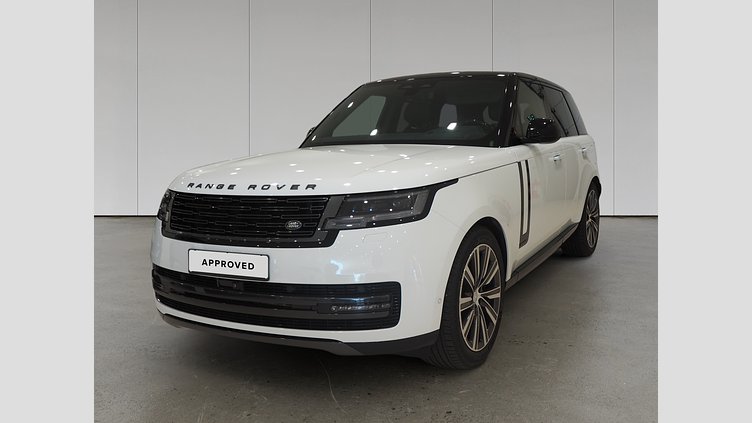 2023 Approved Land Rover Range Rover Fuji White P550e AWD AUTO PHEV STANDARD HJULBAS AUTOBIOGRAPHY