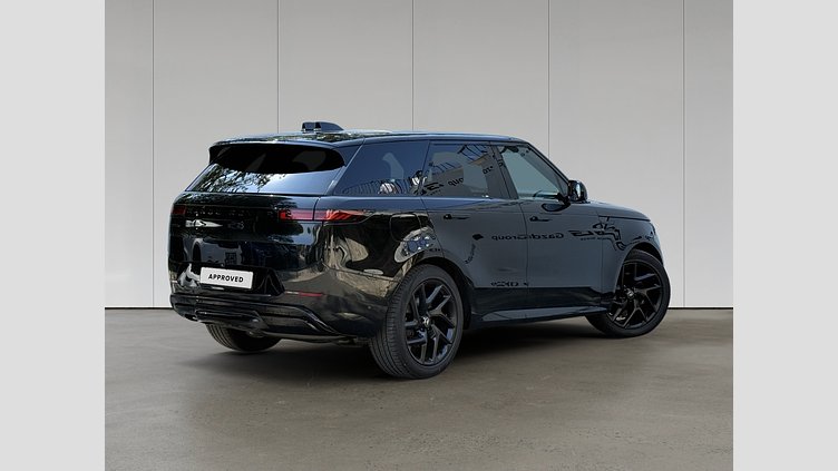 2024 Approved Land Rover Range Rover Sport Czarny Santorini Black 3.0-LITROWY 6-CYLINDROWY 350KM TURBODOŁADOWANY DIESEL MHEV AUTOBIOGRAPHY