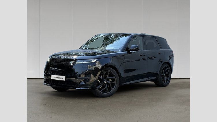 2024 Approved Land Rover Range Rover Sport Czarny Santorini Black 3.0-LITROWY 6-CYLINDROWY 350KM TURBODOŁADOWANY DIESEL MHEV AUTOBIOGRAPHY