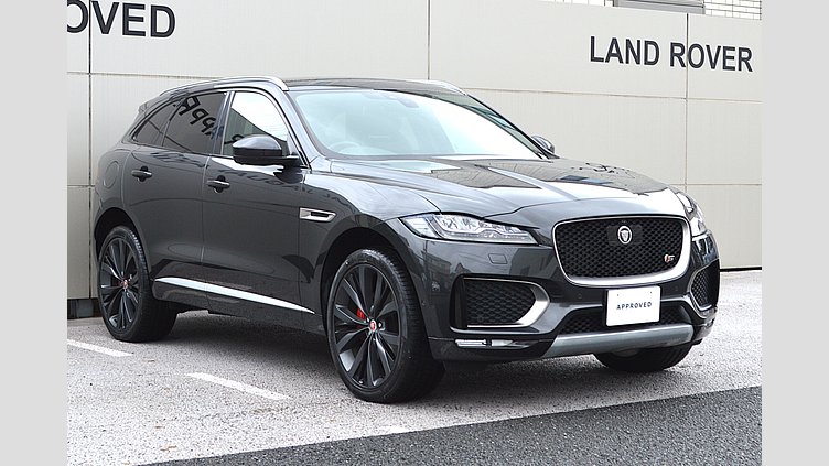 2018 認定中古車 Jaguar F-Pace Carpathian Grey 3.0 litre V6 Supercharged Petrol P380　S