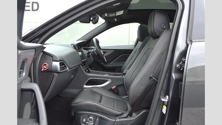 2018 認定中古車 Jaguar F-Pace Carpathian Grey 3.0 litre V6 Supercharged Petrol P380　S