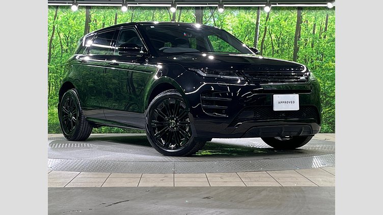 2024 認定中古車 Land Rover Range Rover Evoque サントリーニブラック D200マイルドハイブリッド（ディーゼル） Standard Wheelbase DYNAMIC SE