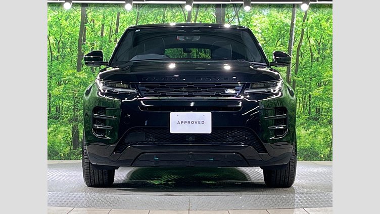 2024 認定中古車 Land Rover Range Rover Evoque サントリーニブラック D200マイルドハイブリッド（ディーゼル） Standard Wheelbase DYNAMIC SE