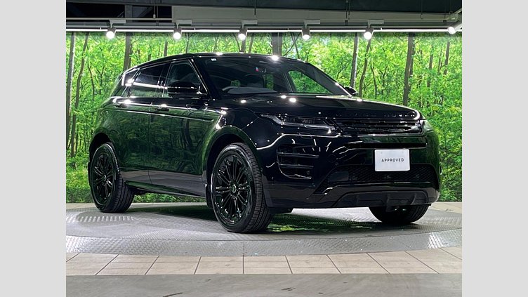 2024 認定中古車 Land Rover Range Rover Evoque サントリーニブラック D200マイルドハイブリッド（ディーゼル） Standard Wheelbase DYNAMIC SE