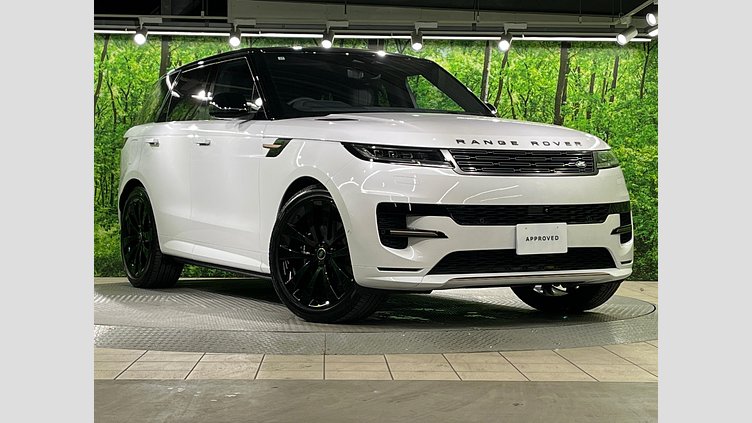 2025 認定中古車 Land Rover Range Rover Sport オストゥーニパールホワイト D300マイルドハイブリッド スタンダードホイールベース Dynamic SE