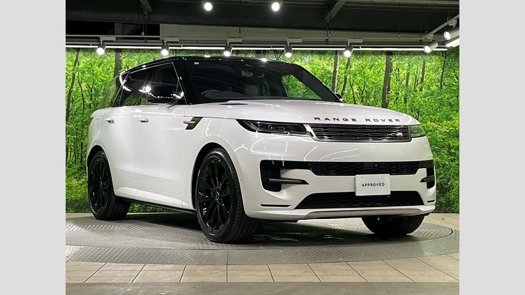 2025 認定中古車 Land Rover Range Rover Sport オストゥーニパールホワイト D300マイルドハイブリッド スタンダードホイールベース Dynamic SE