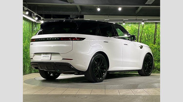 2025 認定中古車 Land Rover Range Rover Sport オストゥーニパールホワイト D300マイルドハイブリッド スタンダードホイールベース Dynamic SE