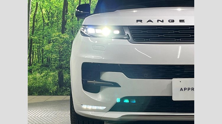 2025 認定中古車 Land Rover Range Rover Sport オストゥーニパールホワイト D300マイルドハイブリッド スタンダードホイールベース Dynamic SE