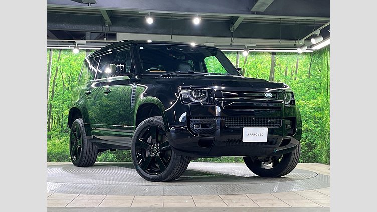 2023 認定中古車 Land Rover Defender 110 Santorini Black 3.0 litre i6D​ X-DYNAMIC HSE