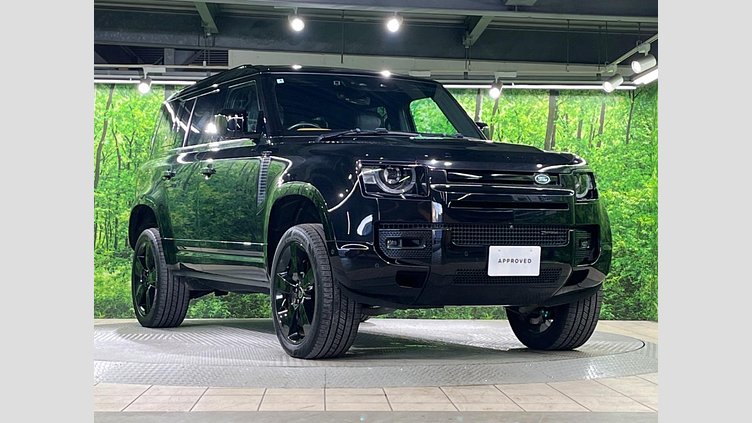 2023 認定中古車 Land Rover Defender 110 Santorini Black 3.0 litre i6D​ X-DYNAMIC HSE
