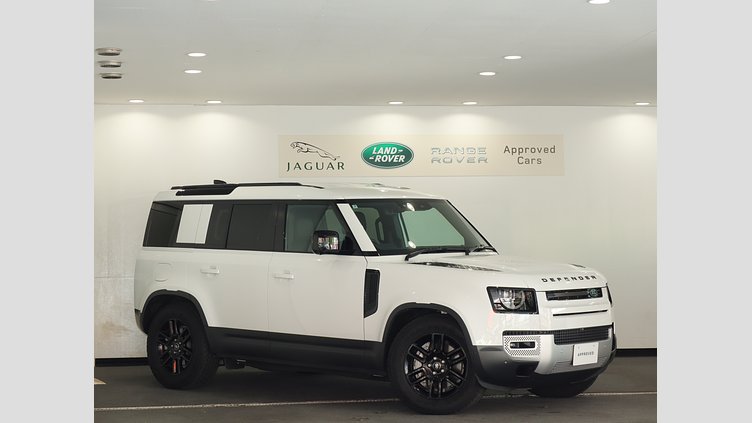 2025 認定中古車 Land Rover Defender 110 フジホワイト D350 ディーゼルマイルドハイブリッド S