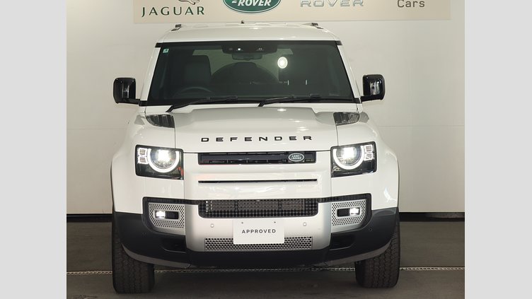 2025 認定中古車 Land Rover Defender 110 フジホワイト D350 ディーゼルマイルドハイブリッド S
