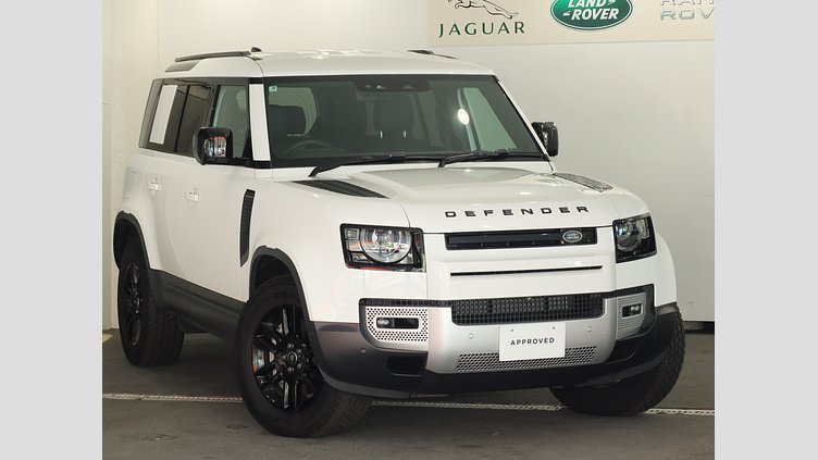 2025 認定中古車 Land Rover Defender 110 フジホワイト D350 ディーゼルマイルドハイブリッド S