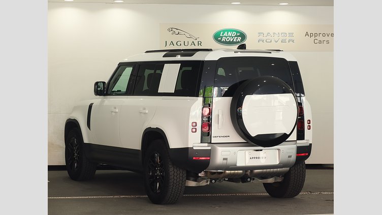 2025 認定中古車 Land Rover Defender 110 フジホワイト D350 ディーゼルマイルドハイブリッド S