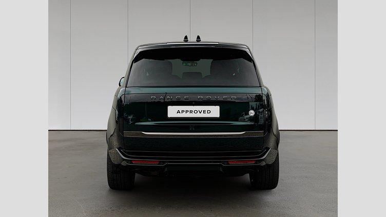 2025 Approved Land Rover Range Rover Zielony British Racing Green D350 MHEV STANDARD WHEELBASE (SWB) SV