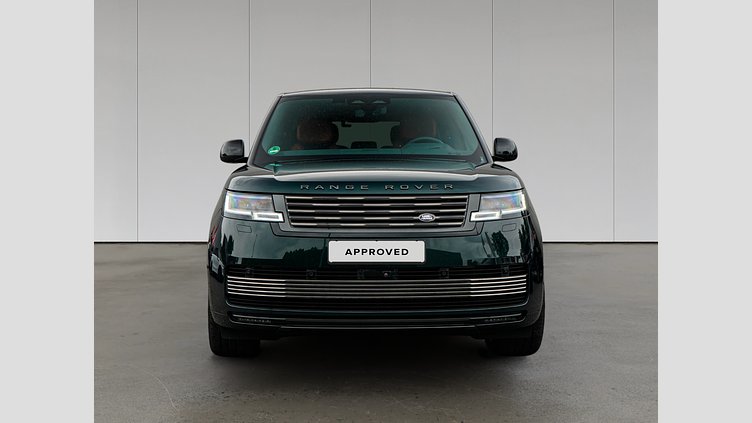 2025 Approved Land Rover Range Rover Zielony British Racing Green D350 MHEV STANDARD WHEELBASE (SWB) SV