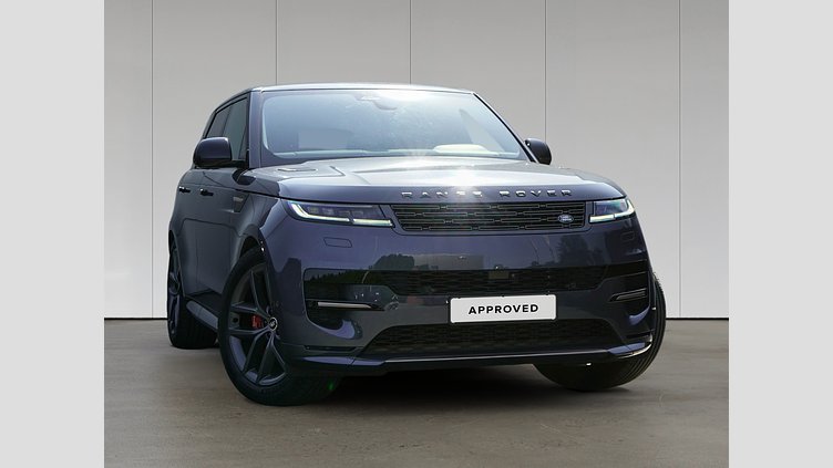 2025 Approved Land Rover Range Rover Sport Niebieski Varesine Blue D300 Diesel MHEV Standard Wheelbase Dynamic SE