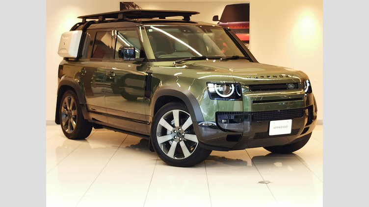 2025 認定中古車 Land Rover Defender 110 Woolstone Green 2.0L AJ200P Hi PHEV XダイナミックHSE　P300e